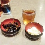 串エ門 - ランチ定食に付いている小鉢