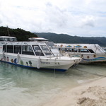 明石食堂 - 川平湾のグラスボート遊覧から