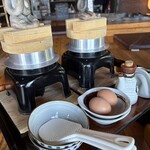 いろり舎 六月六日 - 羽釜ご飯がおいしい