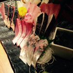 本気の刺し盛り@950円(税抜き)