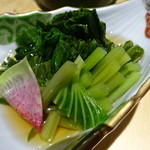 いしもん 対屋 - 葉わさび醤油漬