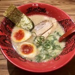 ずんどう屋 - 料理写真:味玉ラーメンこってり　¥980-