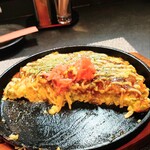 和びさ日 - 関西風 お好み焼き 断面 (2026.07.21)