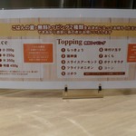 Sapporo Ru Kare Nagamiya - トッピング２品無料。ご飯を特盛りにしても追加料金無し