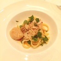 アロマクラシコ - ホタテのパスタ。