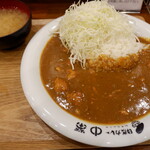 印度カレー 中栄 - 印度カレー軽め、味噌汁
