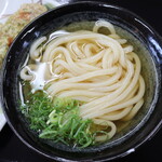 なりや - 料理写真:冷かけ310円＋ちくわ天120円