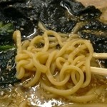 ひろき家 - 横浜家系ラーメン　太麺で頂く