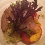 銀座ルヴァン エ ラ ヴィアンド - 魚介のサラダ
