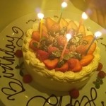 銀座ルヴァン エ ラ ヴィアンド - バースデーホールケーキ