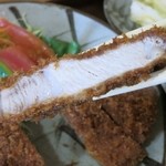 Tonkatsu Hinoki - とんかつの断面