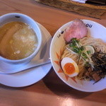 ラーメンにっこう - 14'鶏白湯柚子つけ麺