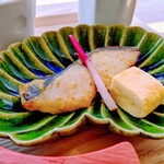 界 宮島 - 鰆の粕漬け・玉子焼き