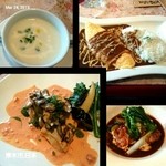 Bisutoro Vinoburu - ランチ♪スープ,サラダ,食後のコーヒーor紅茶つき★