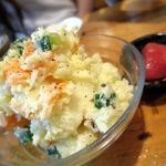 うちのおかん時々おとん - ポテトサラダと生明太子