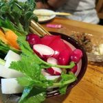 うちのおかん時々おとん - ちょっと朝採りサラダ