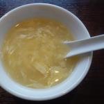 En - 日替わりランチ：コーン玉子スープ