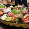 旬魚・旬菜・千石 - 舟盛り刺身盛合せ