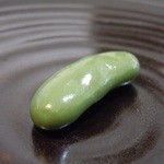 浪花屋製菓株式会社 - 笹団子柿チョコ：レビュアさん写真をマネて♪