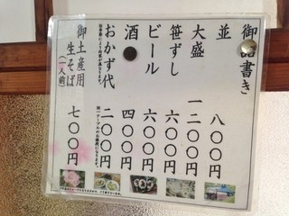 はしば食堂 - メニュー