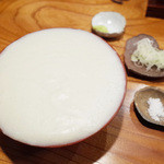 山介 - プレミアムそばがき(1600円)