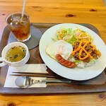 パークサイドカフェ宮川テラス - 料理写真:タコライスモーニング