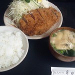 とんかつ宇田川 - ロースＢ定食