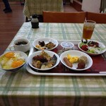 ホテル サンモール - 料理写真:朝食ビュッフェ（第一段で食べたもの）