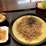 ザめしや - 料理写真:ざるそば 並（右下）