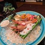 しゃぶしゃぶ・日本料理 木曽路 銀座五丁目店 - 北海道の海鮮たちが輝いてた