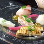 Bisutoro MER - 鮮魚のカルパッチョ