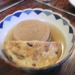 遊華亭 - おでん。浸みこんでます～。