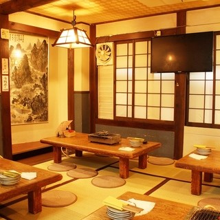 spacious tatami room