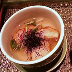 割烹　古川 - 海老芋かに餡かけ800円