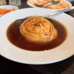 中華料理 楽園 - 天津飯
