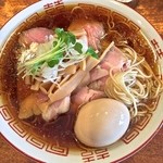 中華そば しば田 - 味玉チャーシュー中華そば（￥1,050）4/24/2015