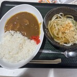 はなまるうどん - 料理写真:小かけカレーセット