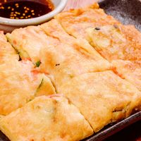 野菜と牛スジのチヂミ