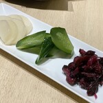 酒神の宴 - 漬物盛り合わせ