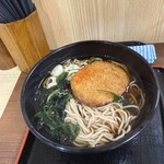 名代 箱根そば - 料理写真:コロッケ蕎麦540円