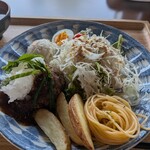エルエー珈琲店 - ハンバーグ