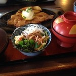Araiso - 生姜焼き定食全景