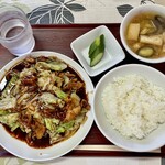 花梨 - 料理写真:回鍋肉定食