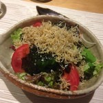 木古里 - じゃこサラダ韓国のり