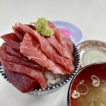 鶴亀屋食堂 - マグロ丼ミニ