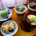 そば処　西村屋 - 蕎麦セット（￥1500税込み）この他に蕎麦三杯になります。