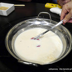 焼肉&ステーキ 格之進R - 豆乳でしゃぶしゃぶ