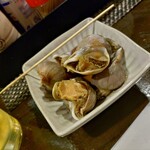 酔い処 誠 - ・今日のお通しはツブ貝！
貝の内臓苦手何ですけど、下処理が丁寧だから臭み等一切なく目茶苦茶美味しい(⁠*⁠´⁠ω⁠｀⁠*⁠)
綺麗に平らげました♪