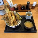 天ぷらめし はま田 - 料理写真:"穴子天丼(大盛り)"1,980円♪