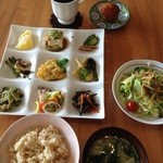 キッチン サン - 玄米ランチ1200円